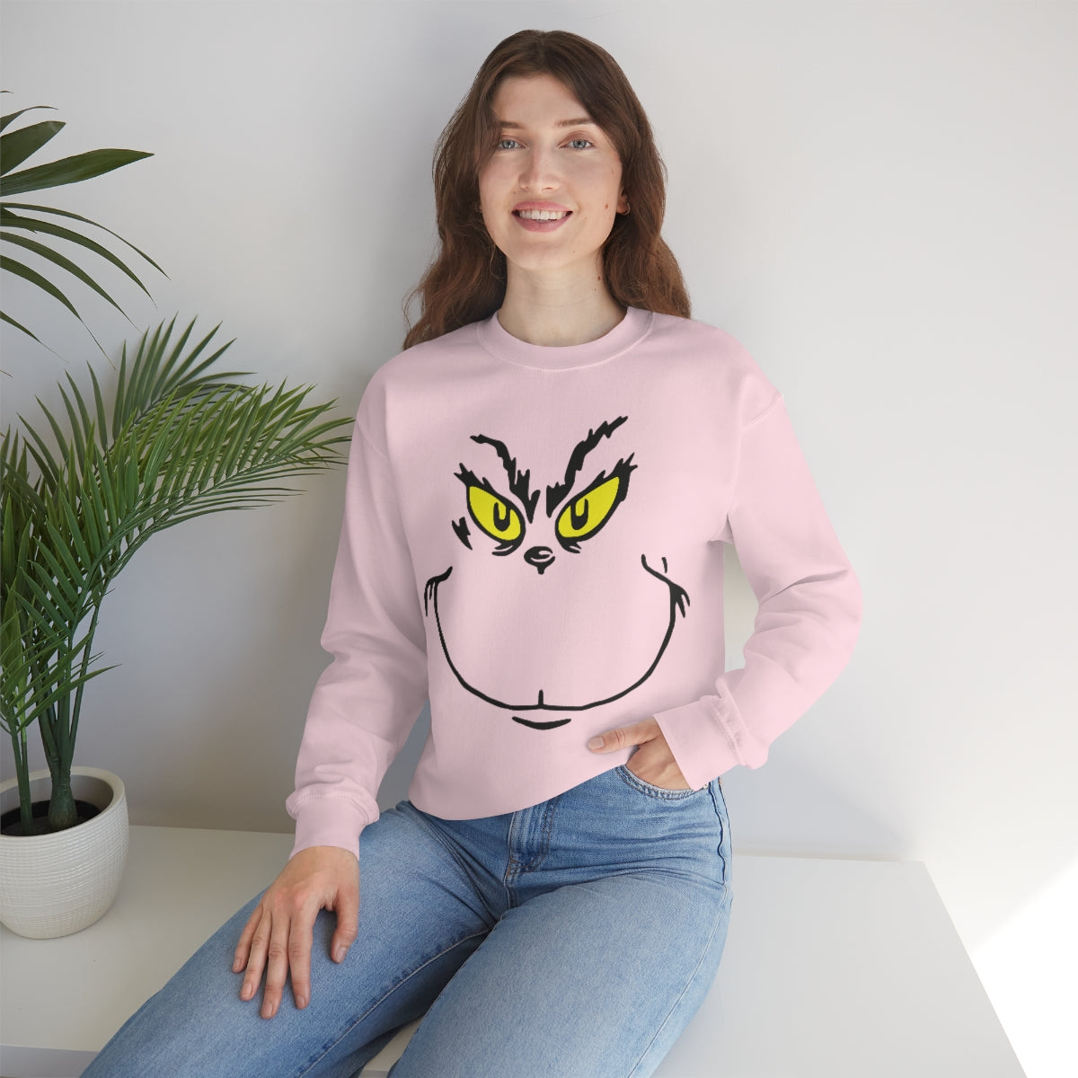 Grinch Face - Unisex Sweatshirt