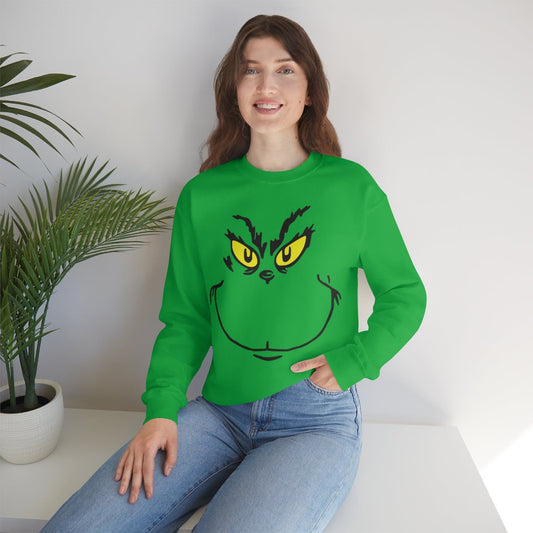 Grinch Face - Unisex Sweatshirt