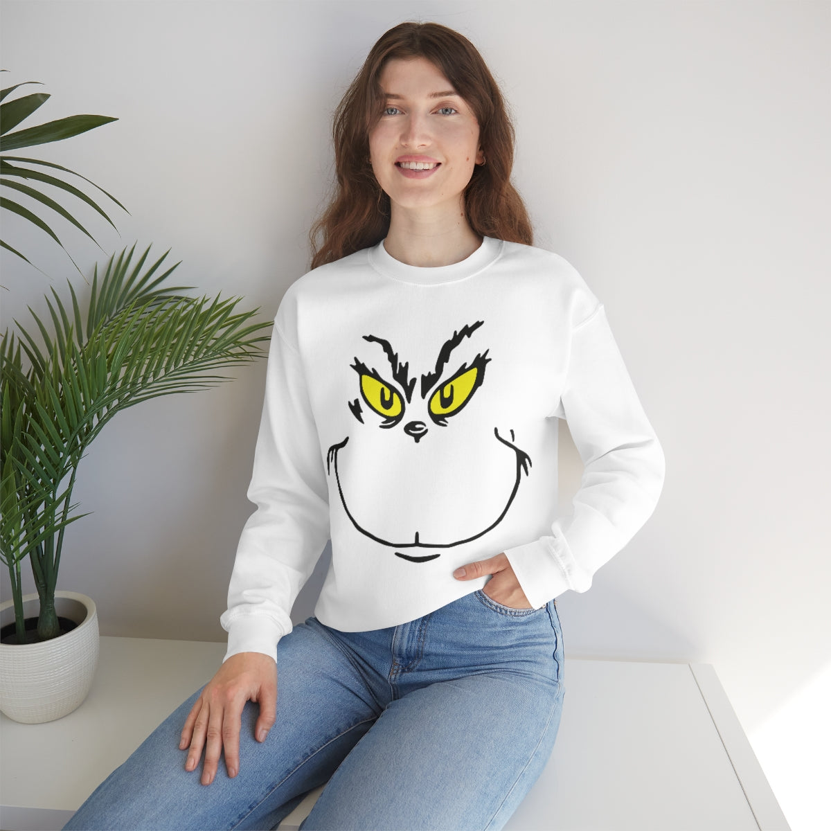 Grinch Face - Unisex Sweatshirt