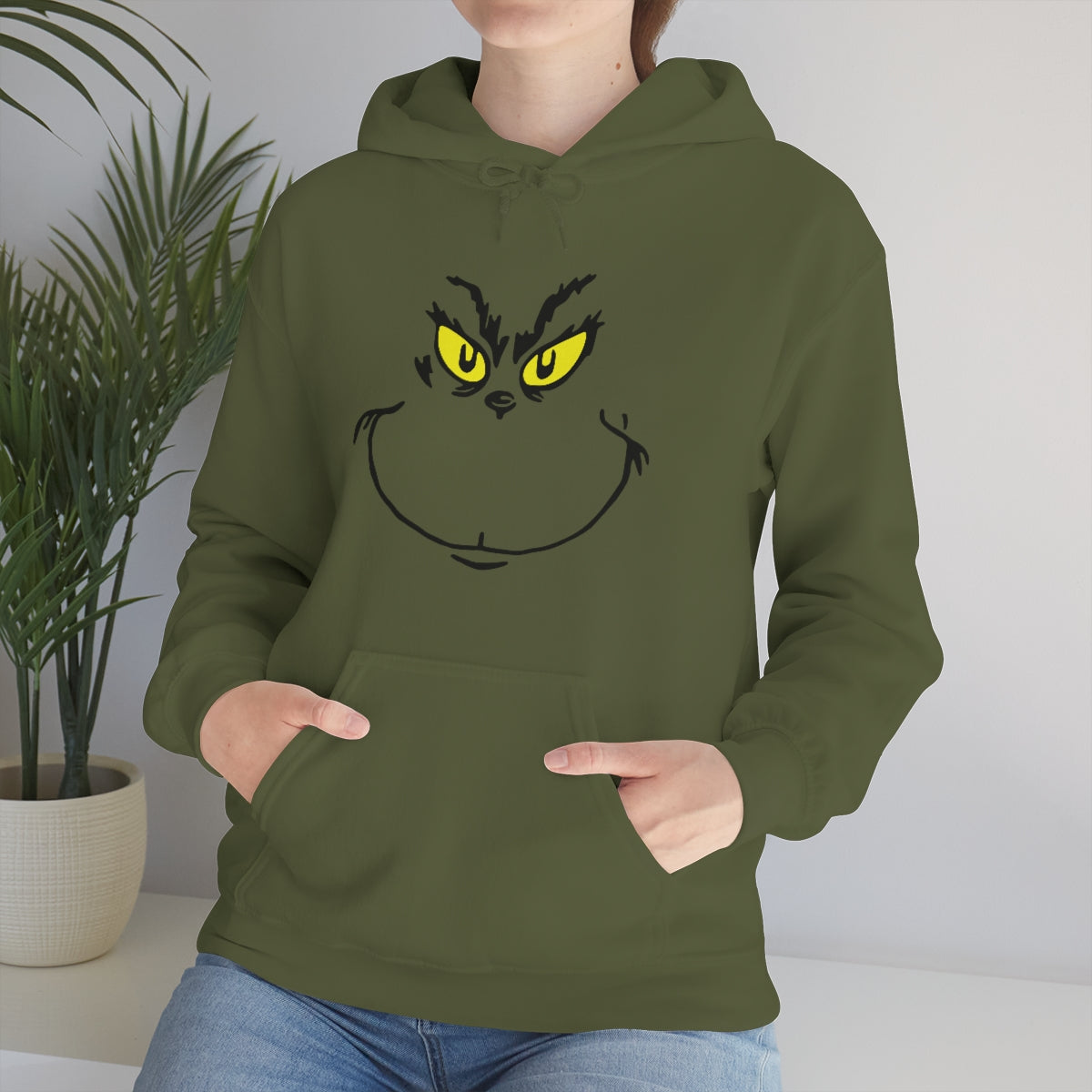 Grinch Face - Unisex Hoodie