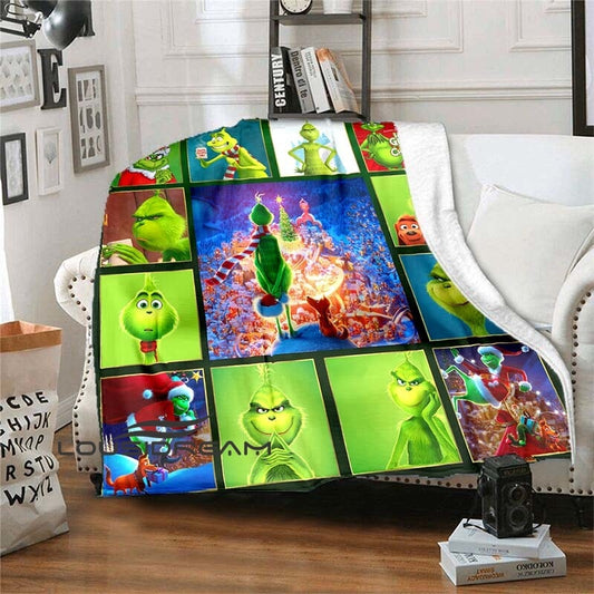 Grinch Blanket