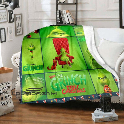 Grinch Blanket