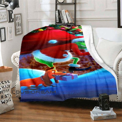 Grinch Blanket