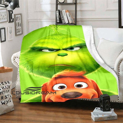 Grinch Blanket