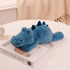 Blue Crocodile Plush Toy