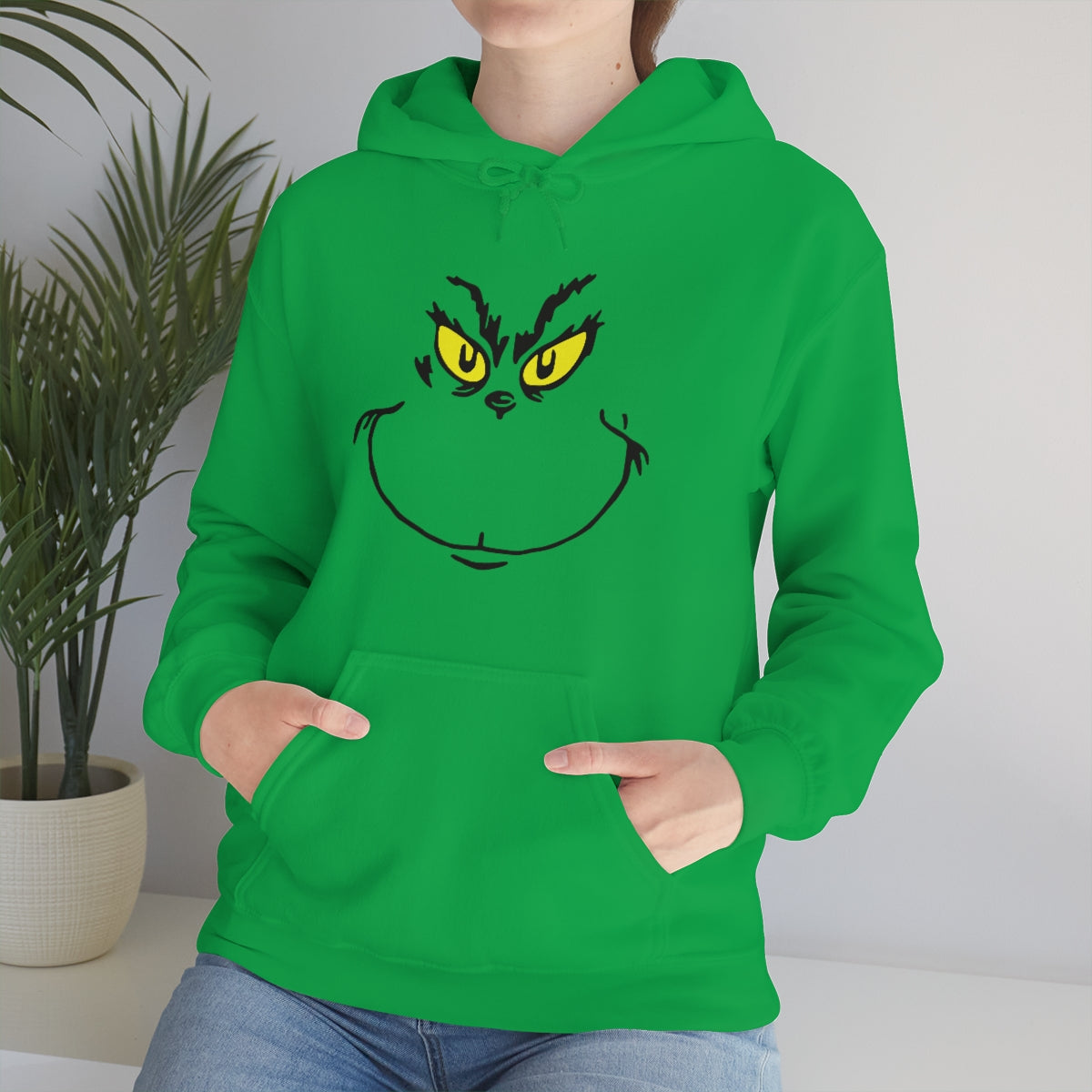 Grinch Face - Unisex Hoodie