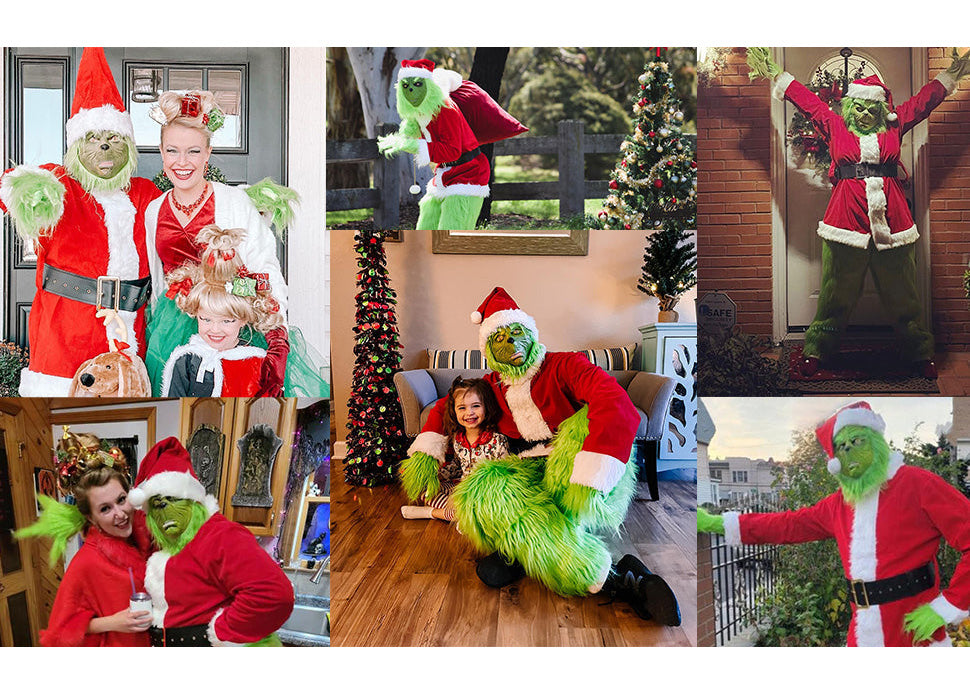Grinch Costume [7 in 1]