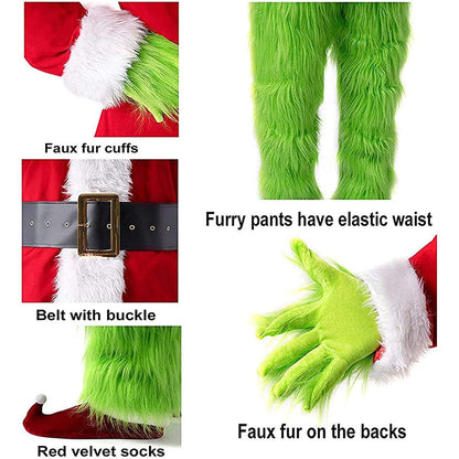 Grinch Costume [7 in 1]