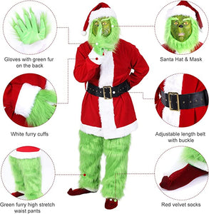 Grinch Costume [7 in 1]