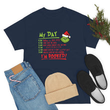 Load image into Gallery viewer, My Day I&#39;m Booked Grinch Christmas - Unisex T-Shirt
