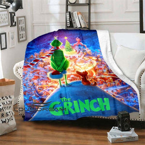 Grinch Blanket