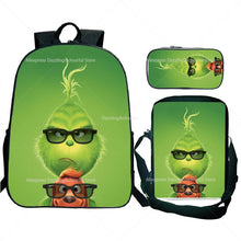 Load image into Gallery viewer, Grinch Backpack
