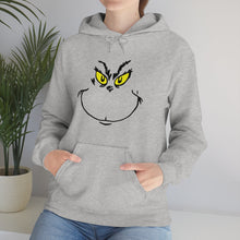 Load image into Gallery viewer, Grinch Face - Unisex Hoodie
